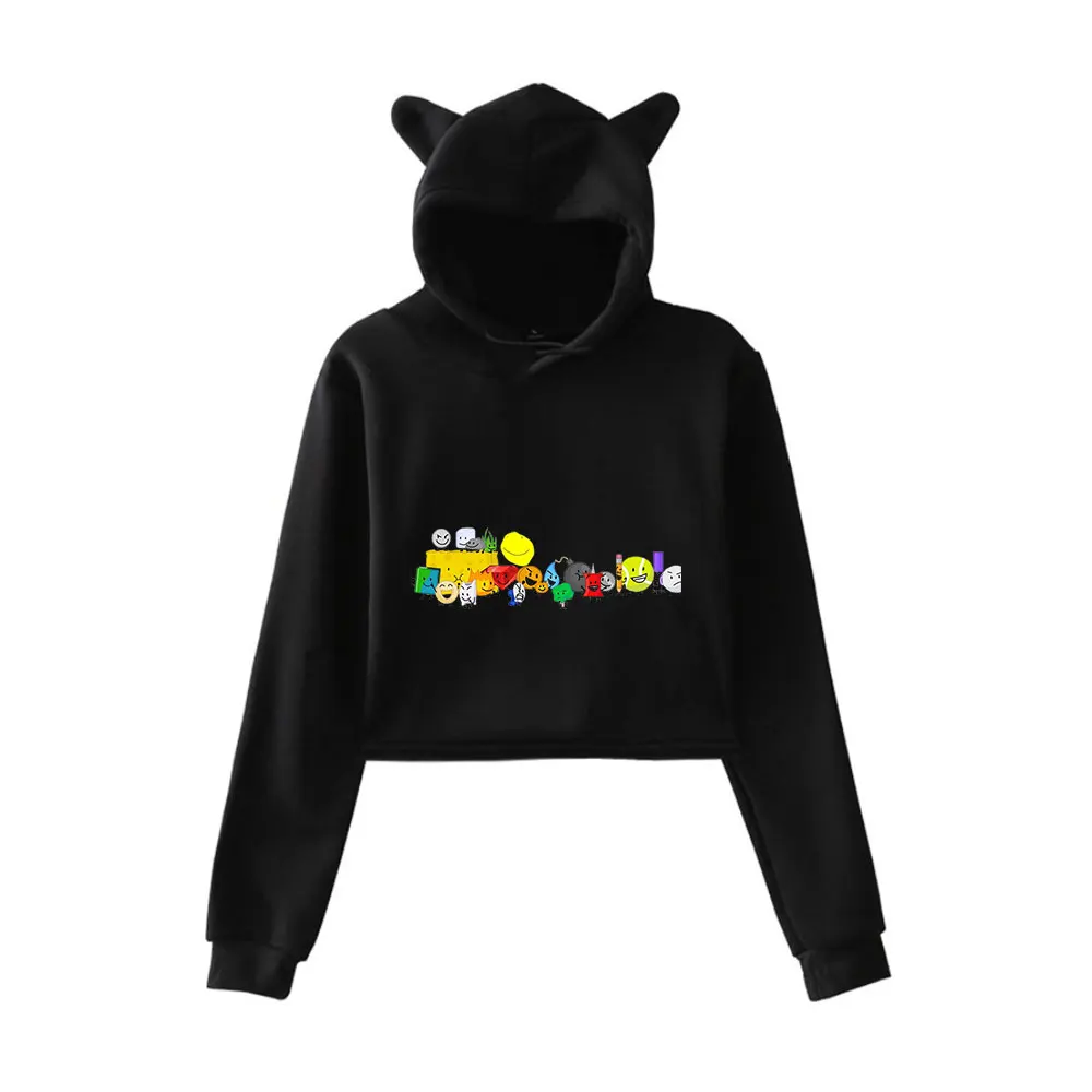 เสื้อฮู้ดดี้สไตล์วินเทจยุค 90s ลายโลโก้ Jacknjellify Merch สำหรับสาวๆ แบบมีหูแมว แฟชั่นสปอร์ต ทรงครอป