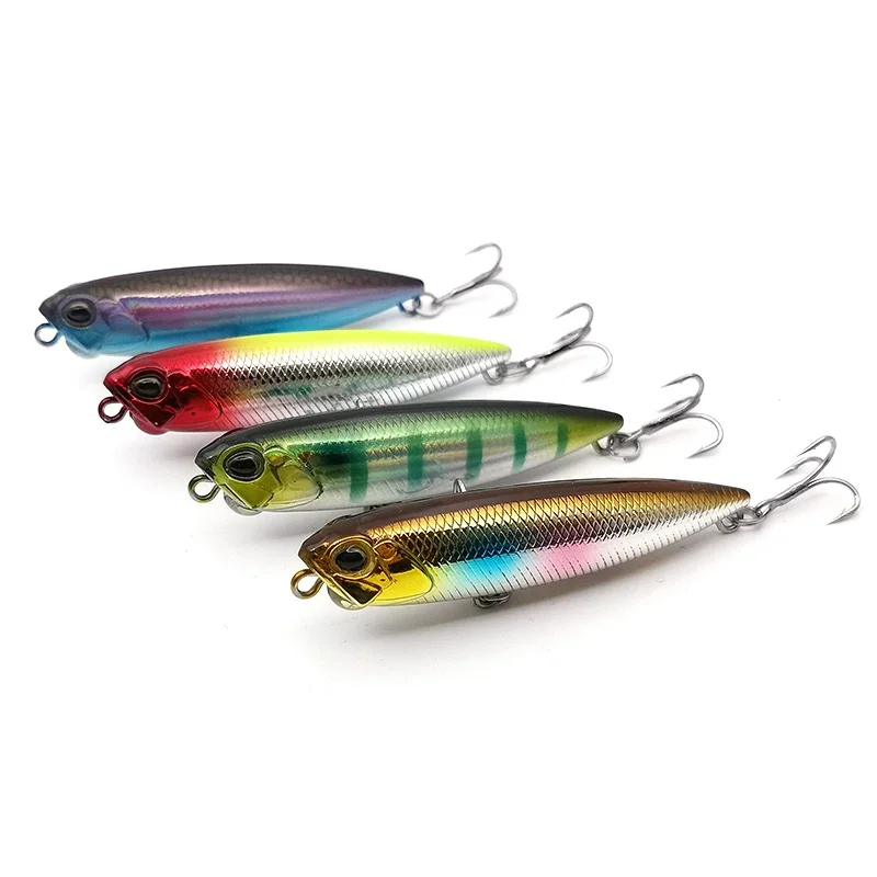 1pcs Fishing Lure Bait Swimbait Jerkbait Pencil 65mm 5.2g Walk Dog Floating Lures Bass bait luer Floating Pencil Surface Stick