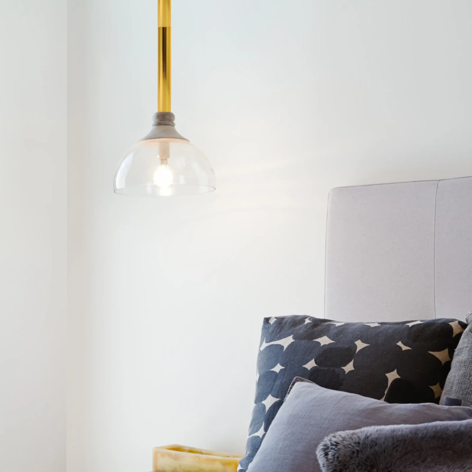 6 Pcs Sleeve Chandelier Casing Rechargeable Light Bulbs Removable Iron Lighting Accessories