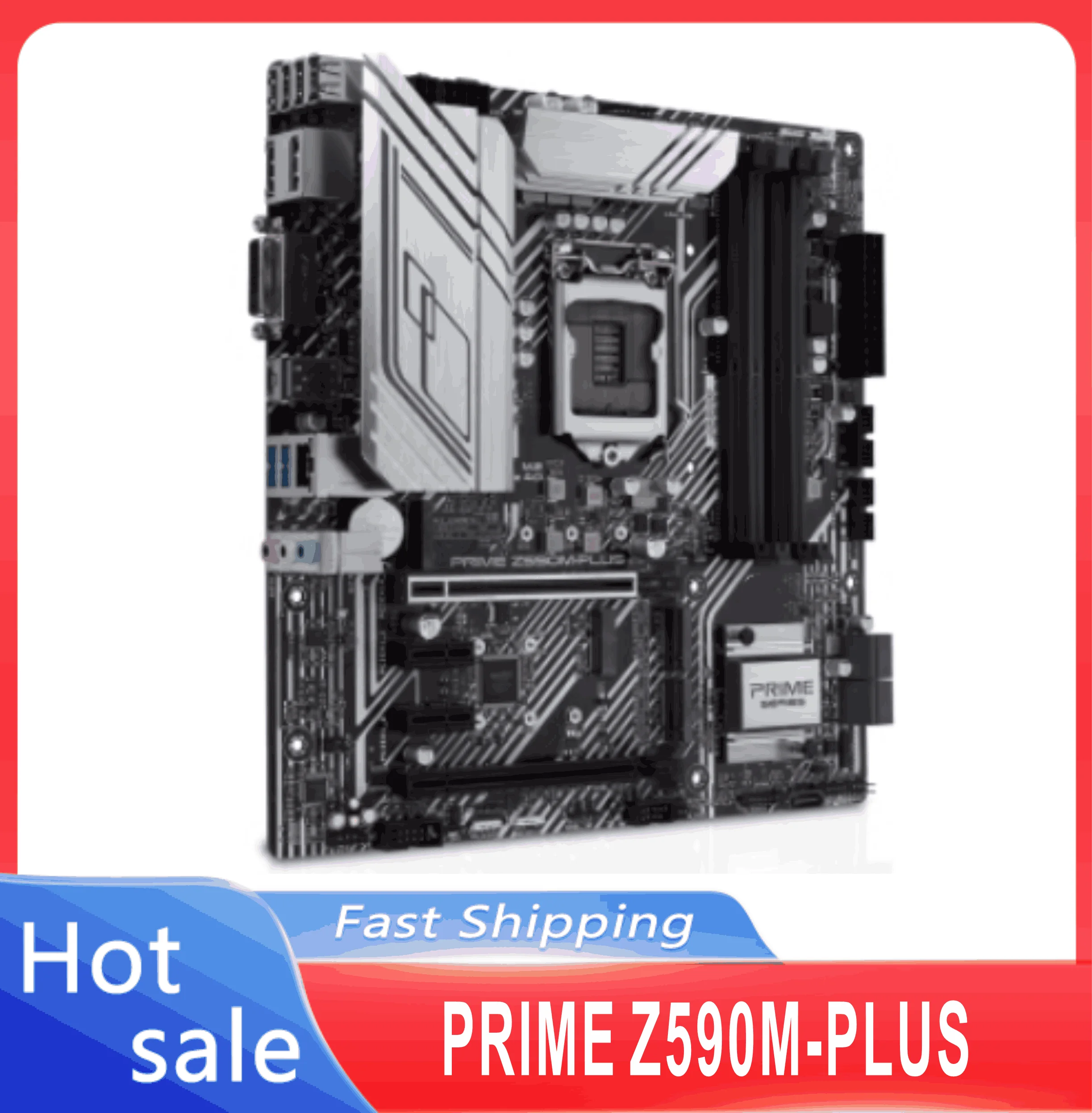 PRIME Z590M-PLUS 128GB HDMI PCI-E4.0 M.2 LGA 1200 DDR4 Micro ATX Z590 100% Tested Fully Work