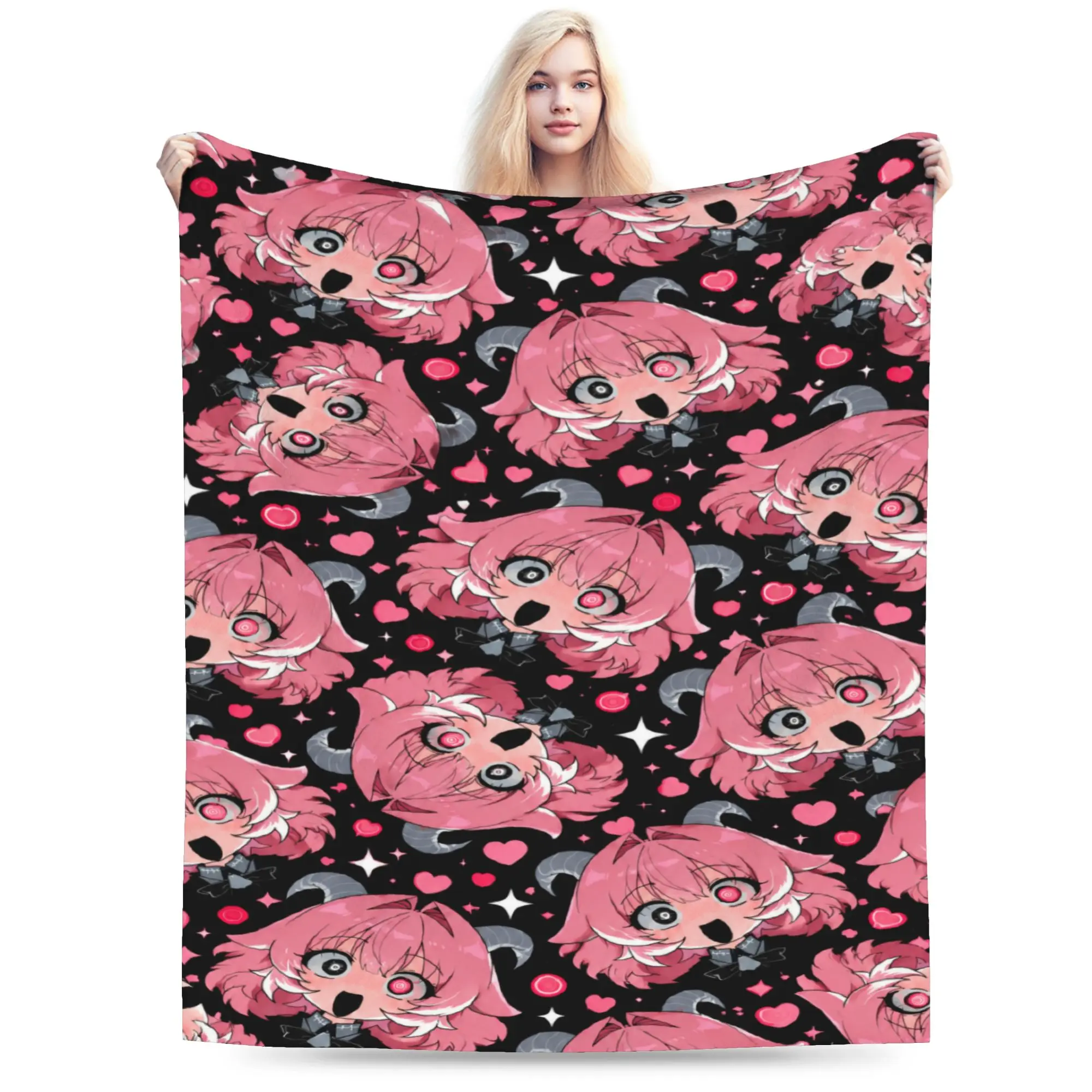 Drunken Goddess Reflux Blankets  Decorative Flannel Throw Blanket For Couch Bed Super Soft Customized Bedspread Gift Idea