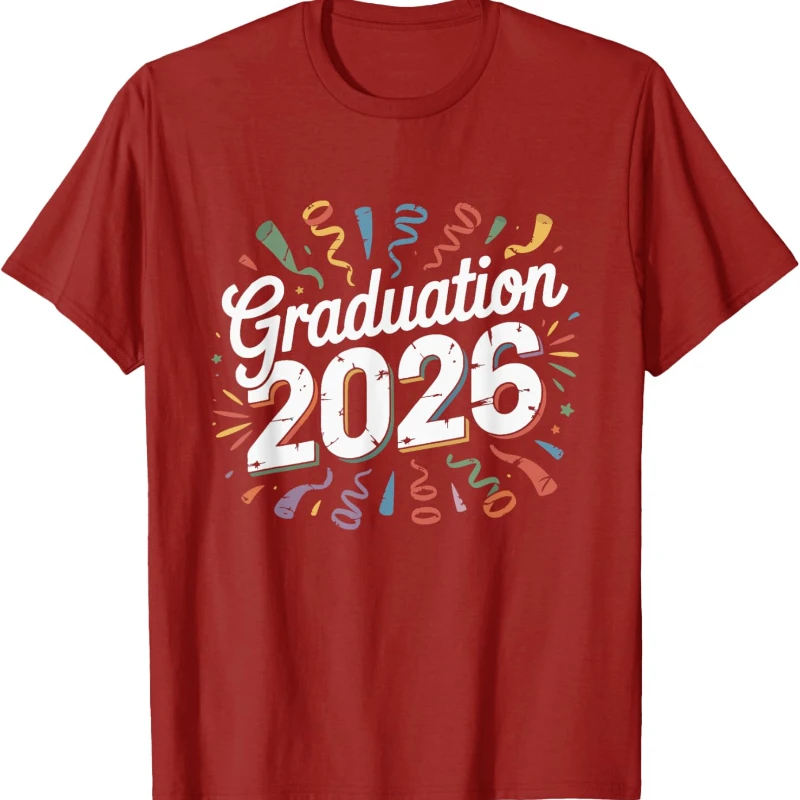 Feliz Año Nuevo Lunar De Re Mise Hello 2026 Pour Senior Unisex camiseta gráfica Simple cuello redondo estilo Casual manga corta Regular