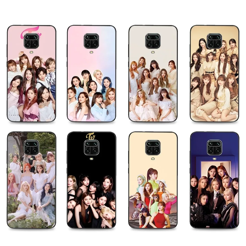 Kpop T-TWICE Phone Case For Xiaomi Mi 5X 8 9 10 11 12 lite pro 10T PocoX3pro PocoM3 Note 10 pro lite