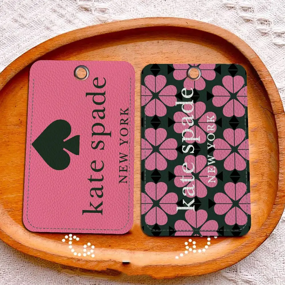 Llavero K-Kate Classic S-Spade con soporte para tarjetas, para tarjetas de acceso, tarjetas de autobús, tarjetas de crédito, tarjetas de identificación y tarjetas bancarias, funda protectora