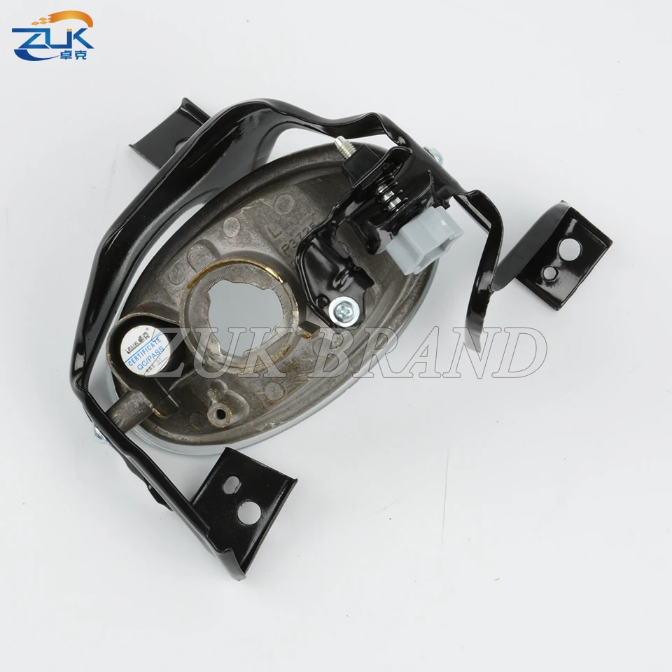 ZUK Car Accessories Front Bumper Fog Lamp Anti-Fog Light For HONDA CRV CR-V III RE1 RE2 RE4 2010 2011 Foglight With Glass Lens
