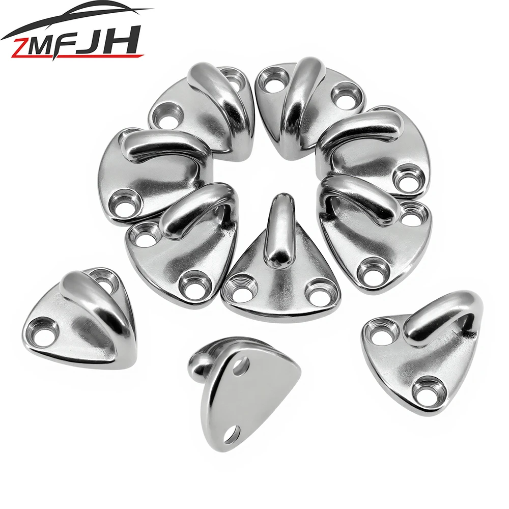 Crochet de garde-boue de sanglier marin en acier inoxydable, Mini crochet de garde-boue de bateau, matériel marin, corde de fixation, accessoires de bateau, 1/2/5/10/20 pièces