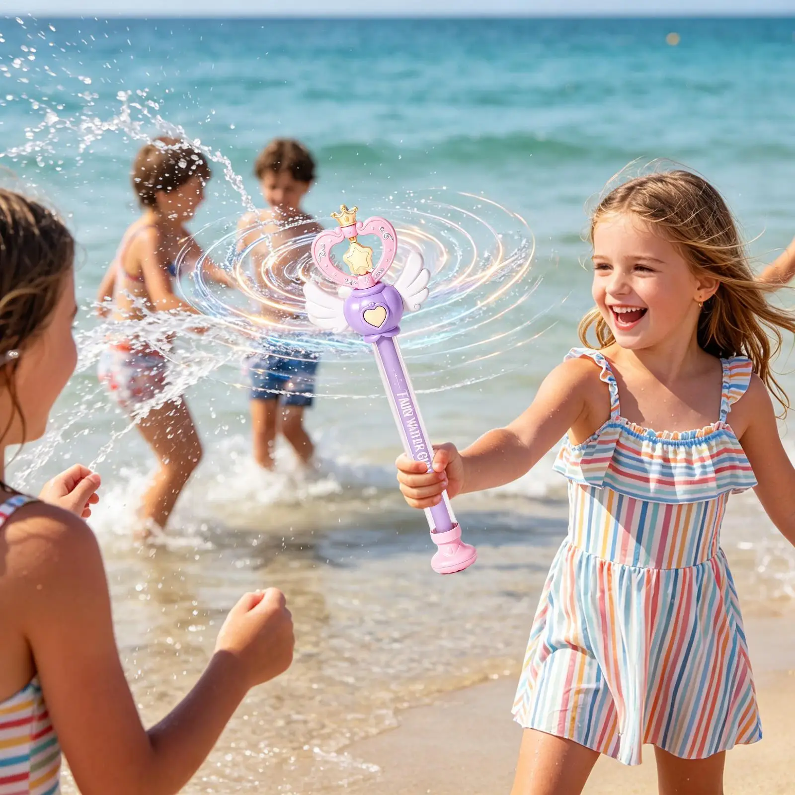 Water Toys For Kids Pull-out B - مراجعة Kids Outdoor Fairy Garden وسعره