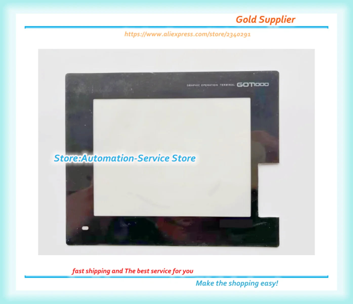 GT1455-QTBD หน้าจอสัมผัส GT1450-QLBD GT1450-QMBD กระจกใหม่