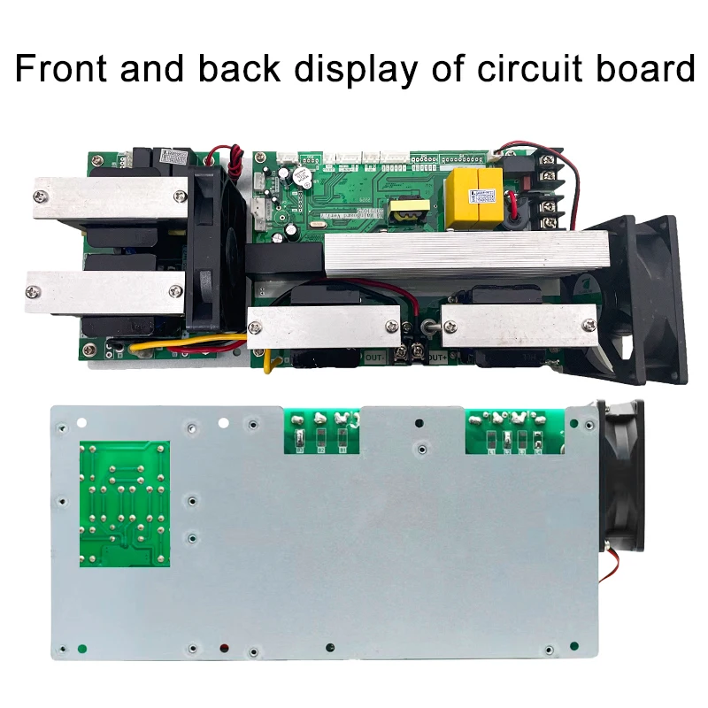 300W Ultrasonic Driver Board Circuit Display 3 Frequency 40/80/120KHz For Generator Dish Washer Transducer Cleaner Tank FanYing