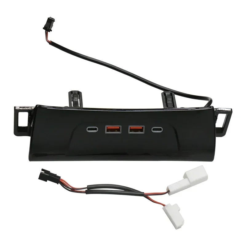 Suitable for 23-24 Toyota Elfa 40 series central control USB charging dock Elfa car accessories decoration