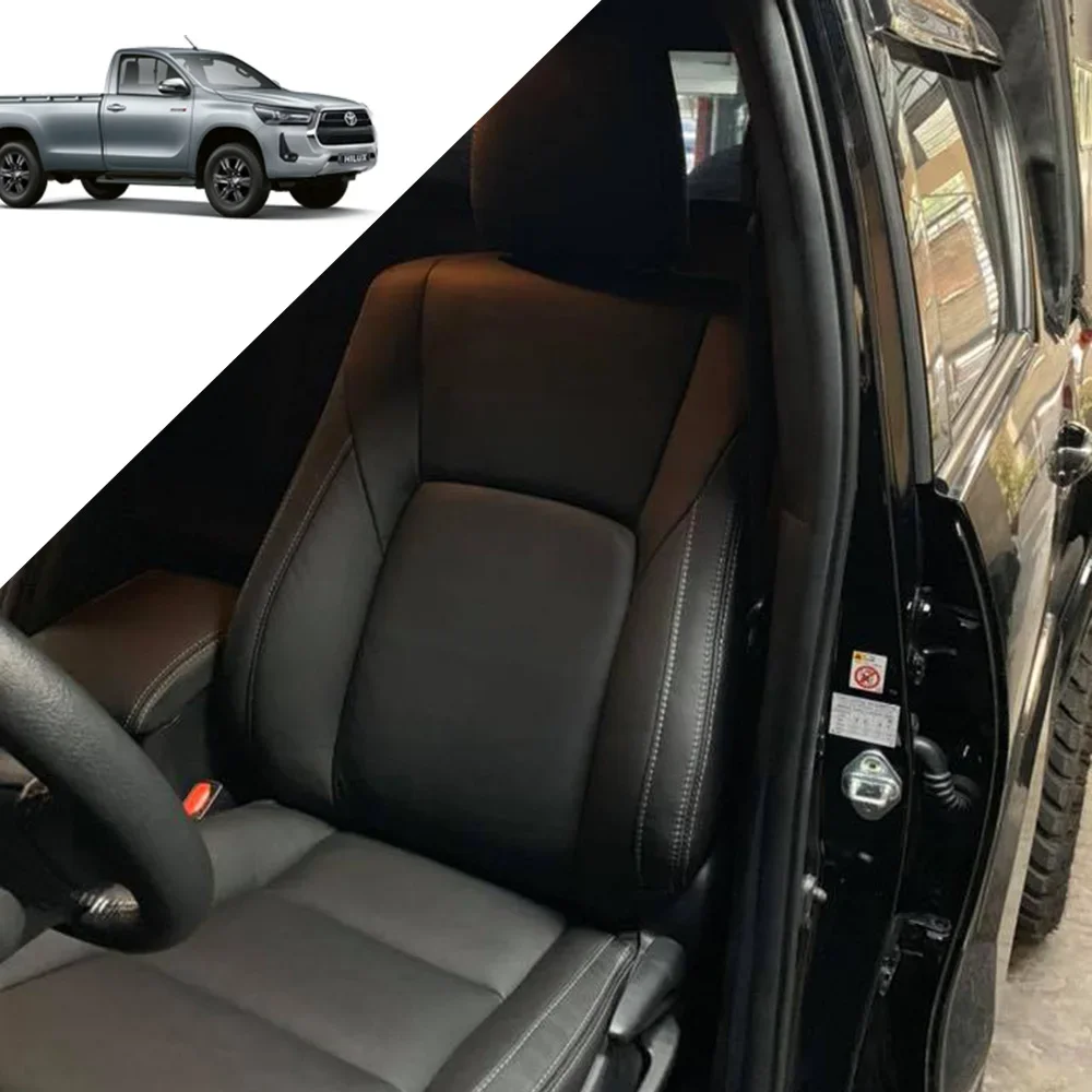 

for Toyota Hilux Car Leather Car Seat Covers With Free Simple for Waterproof
