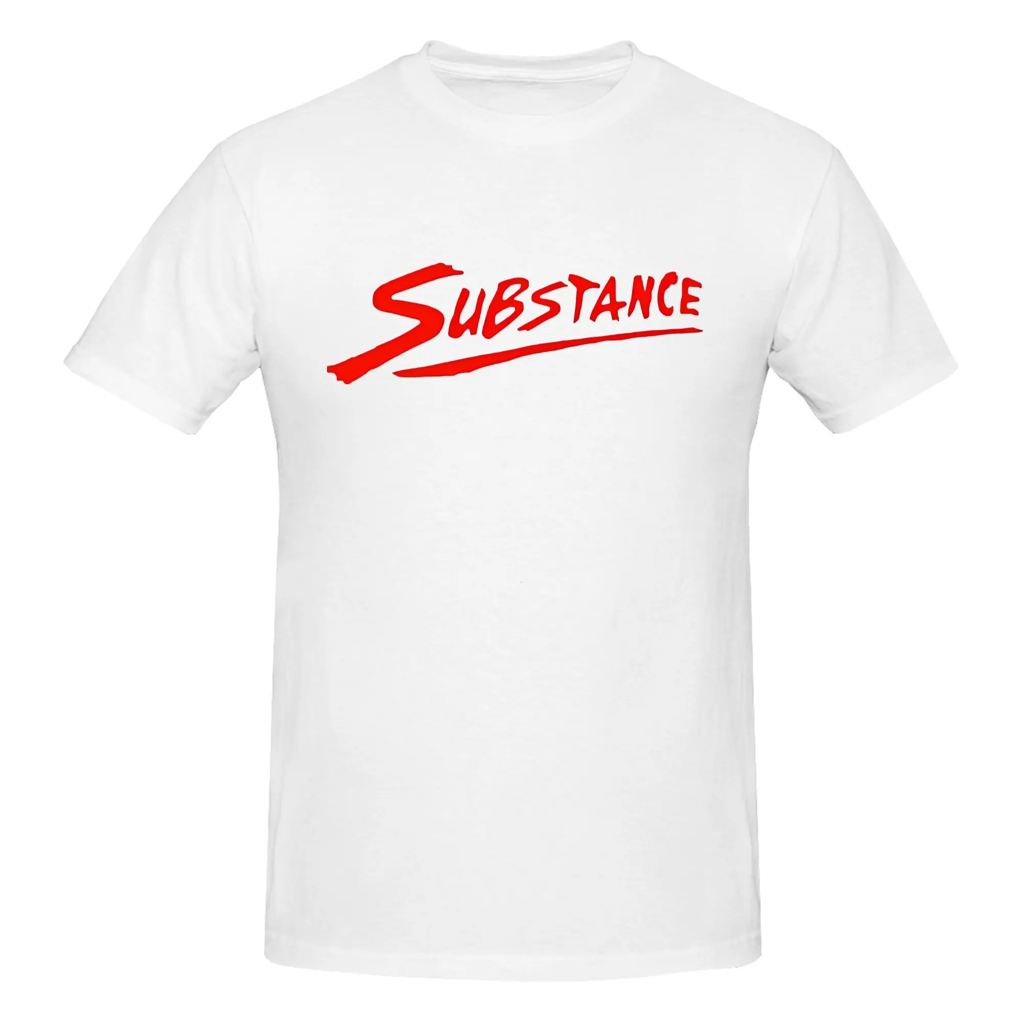 SUBSTANCE DEMI LOVATO Tshirt Men's Cotton Tops Funny  Crewneck Short Sleeve
