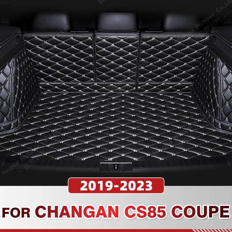 

Auto Full Coverage Trunk Mat For Changan CS85 COUPE 2019-2023 22 21 20 Car Boot Cover Pad Cargo Interior Protector Accessories