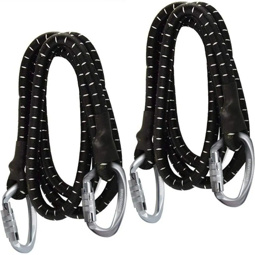 12KN Professional Safety Carabiner Aluminum Multicolors Climbing Security Lock Outdoor Ascend Tool