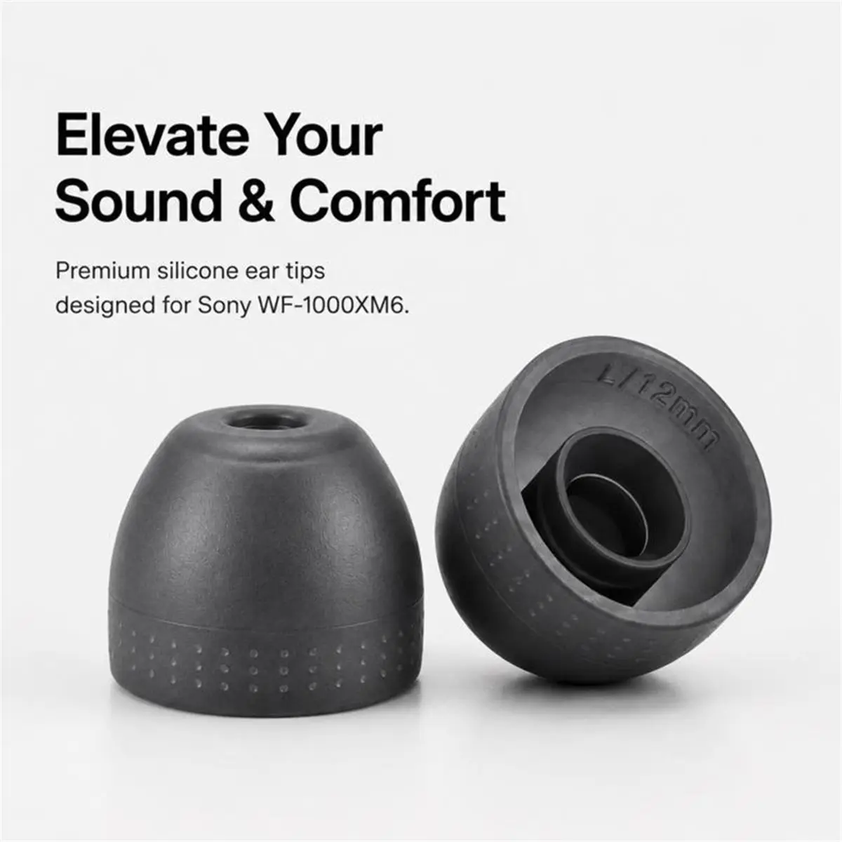 Silicone Eartips for -1000XM6 / XM5 / XM4 XDcase Noise Cancelling Earbud Tips Soft Earphone Earplugs for -1000 XM6