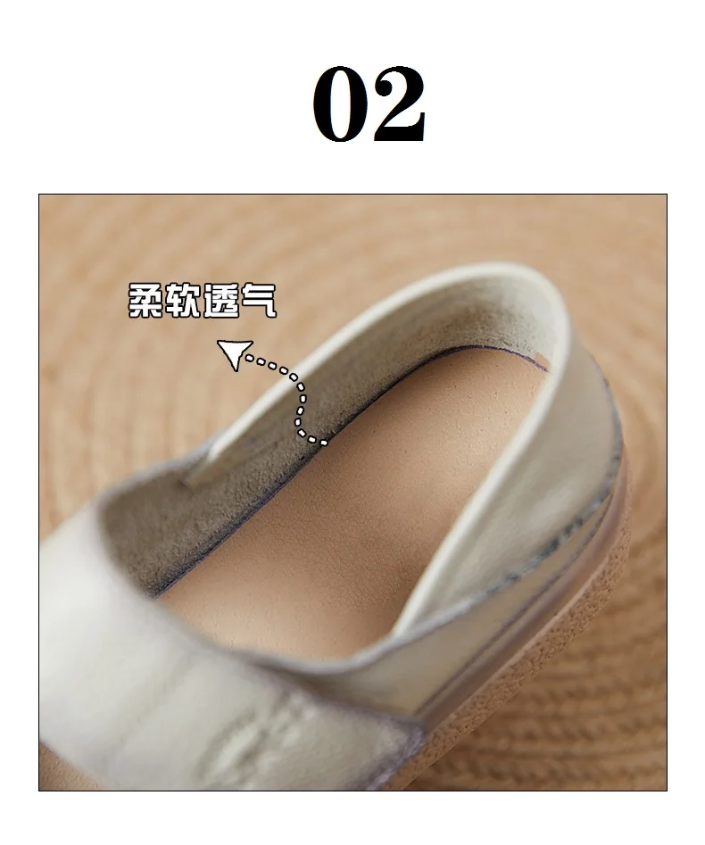 Green Mary Jane Ballet Shoes Women\'s Designer Luxury Flats Ladies Real Leather Nurse Loafer Woman Square Driving Shoes Flattie