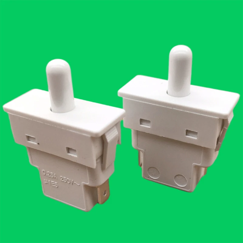 1pcs Momentary Door Push Button Switch ON-(OFF) Normally Closed For Kitchen Home Application Refrigerator Refriger