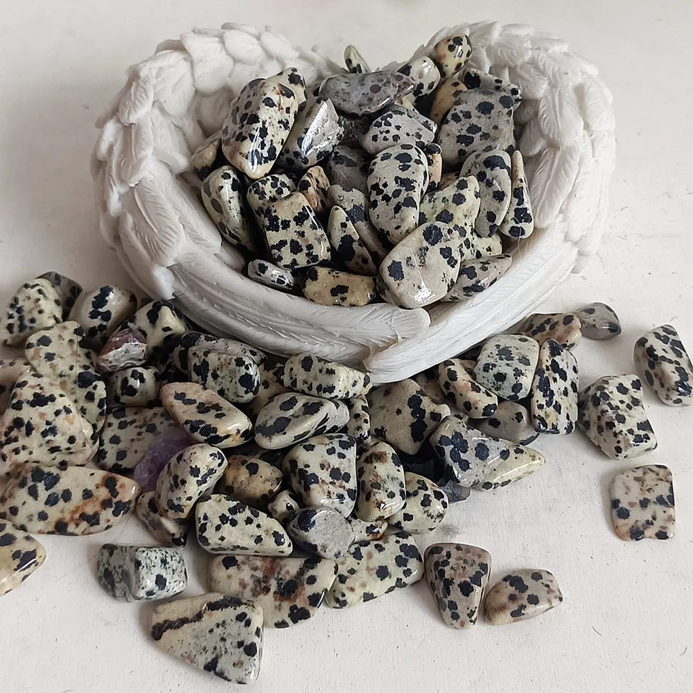 Natural speckled gravel polishing decoration, crystal quartz mineral restoration, spiritual decoration