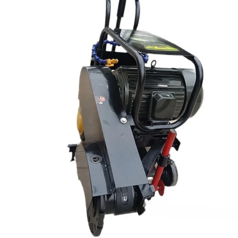 Hand push corner grooving machine Electric cattle yard single Cowshed grooving machine Side grooving machine