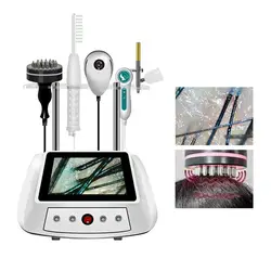 5 In 1 High Frequency Laser Hair Growth Machine Hair and Scalp Analysis Treatment for Hair Loss Scalp Massager