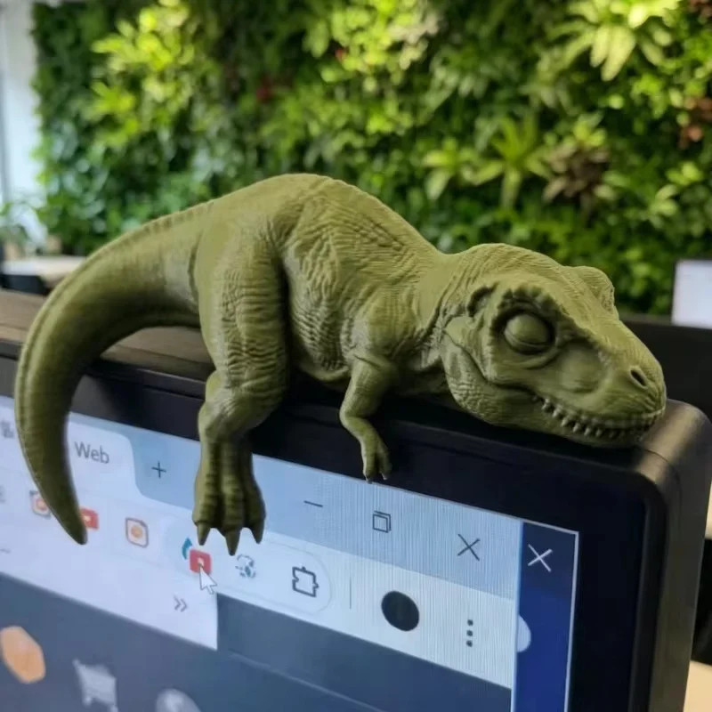 Cute Dragon Dinosaur Desktop Ornament Personalized Art Decoration Home Office Screen Decor Gift