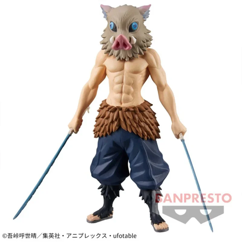 Banpresto شيطان القاتل Hashibira Inosuke بانداي أنيمي نموذج اللعب ، شخصية عمل حقيقية ، الهدايا الأصلية ، الحلي تحصيل للبنين