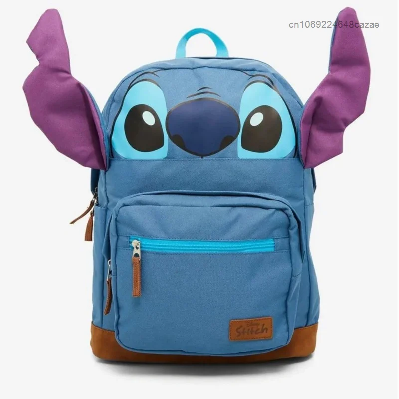 Disney Stitch Trend Bags Y2k Cartoon Cute Backpacks Versatile Korean Style Double Shoulder Bag Women Anime College School Bag