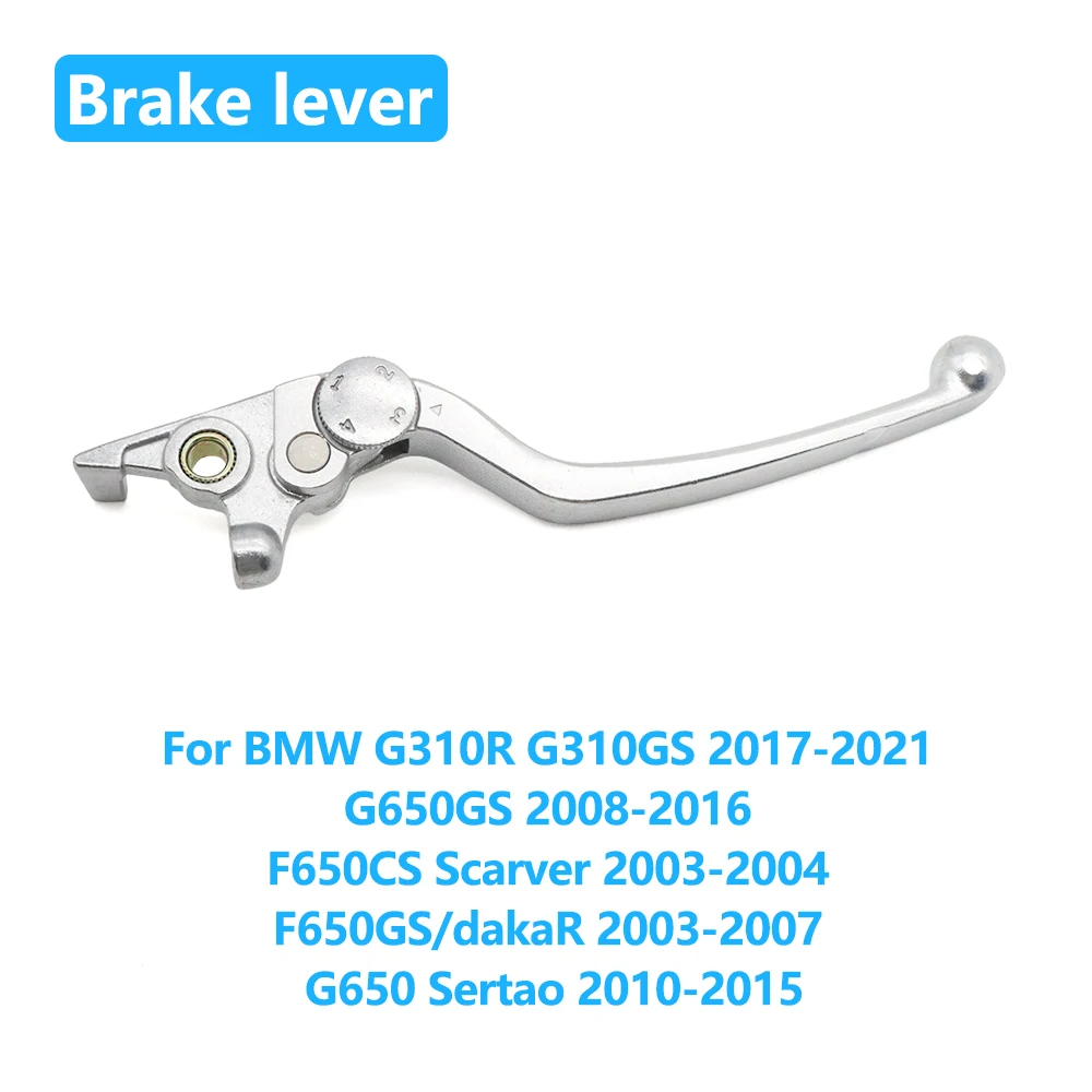 

For BMW G310R G310GS 2017-2021 G650GS 2008-2016 F650CS Scarver 2003-2004 F650GS dakaR G650 Sertao Motorcycle Brake Lever