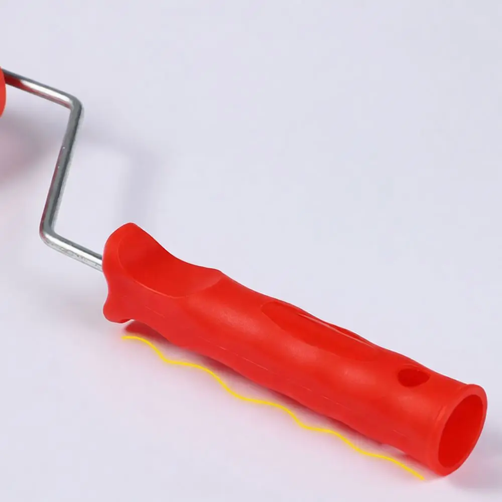 Rubber Wood Pattern Roller Tool For Wall Decoration Artistic Texture Paint Applicator DIY Home Painting Accessory