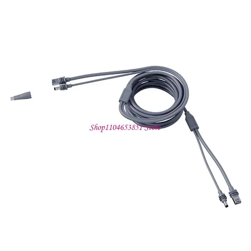 Double Function Ethernet Connection Cable And Power Supply 16Ft Length Heavy Duty For Marine Use 