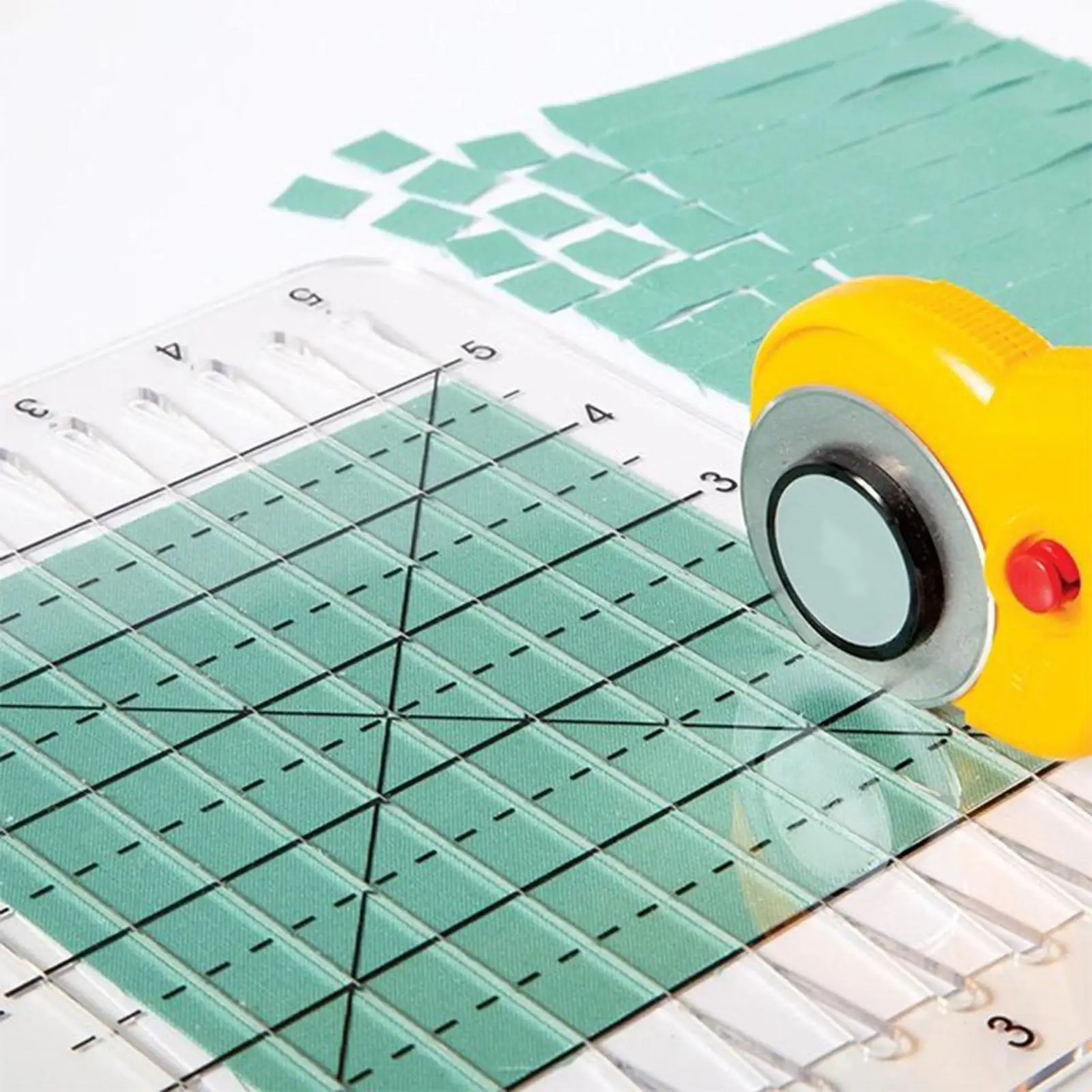 Acrylic Quilting Ruler Template Patchwork Stencils 5 Scribing Sewing Tool