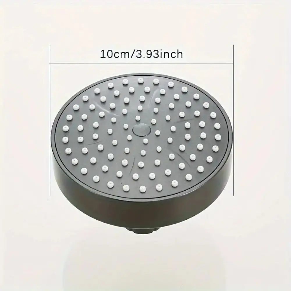 4 Inch Shower Head Rainfall Sprayer Bathroom Handheld Showerhead Replacement Universal Connection Easy Install Durable