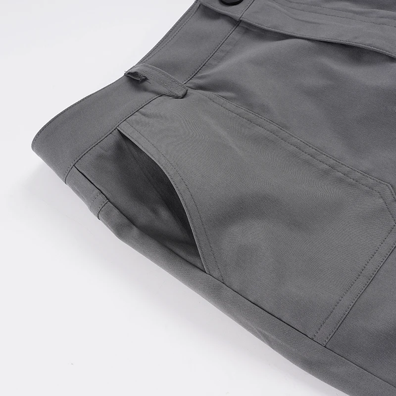 SUCHCUTE Vintage Einfarbige Wadenlange Hosen für Damen Y2k Streetwear Slim Bell Bottom Büro Alltags-Freizeithosen 7/8 Länge Hosen – Detail 8