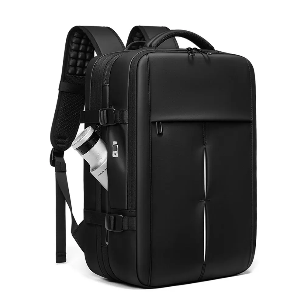 New Men's Business Trip Backpack Large Capacity Expandable USB Charging Multifunctional Travel Backpacks Men Laptop Bag