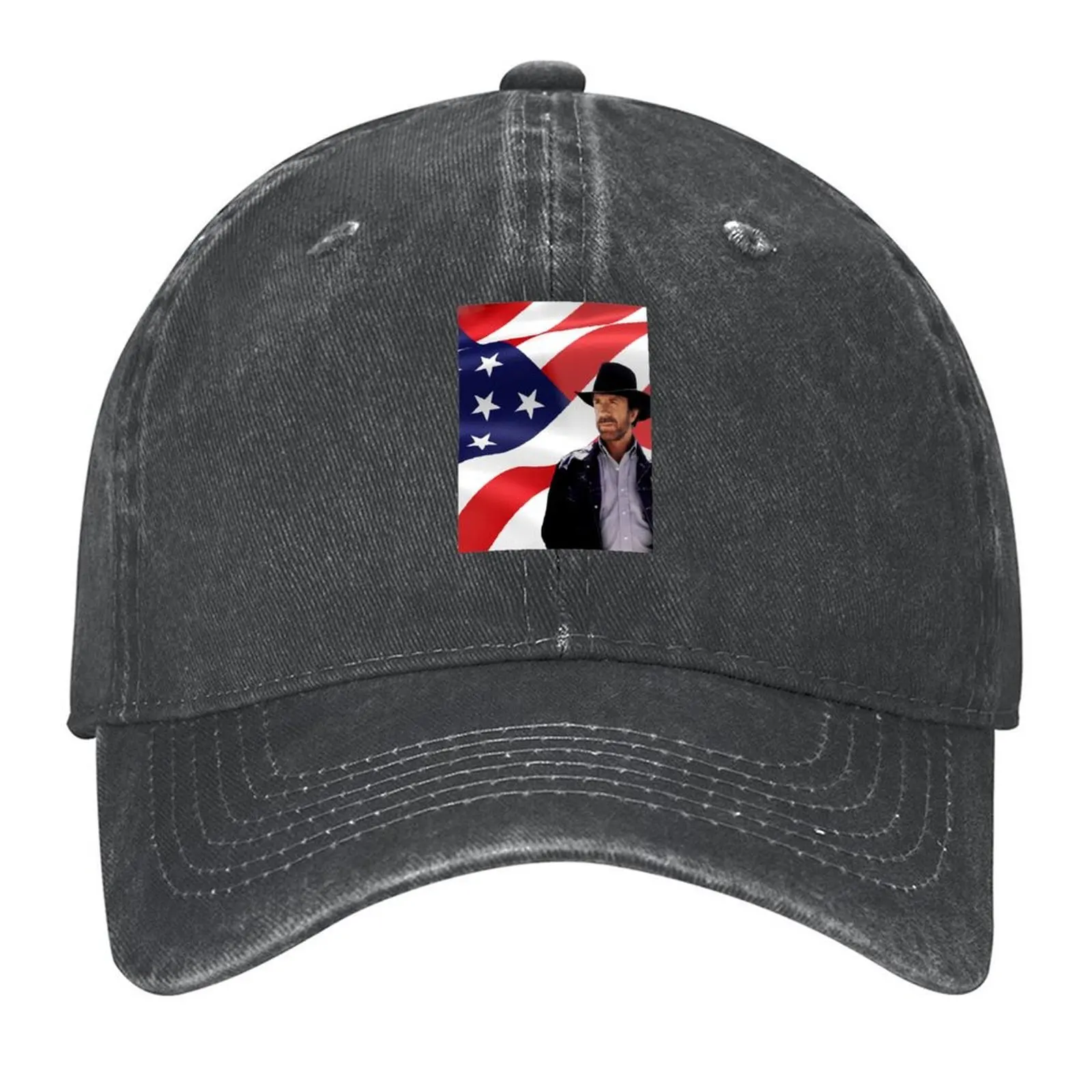 

Walker Texas Ranger Chuck Norris Patriotic 20 Retro Graphic Shir Baseball Cap Uv Protection Solar Hat Man Women's