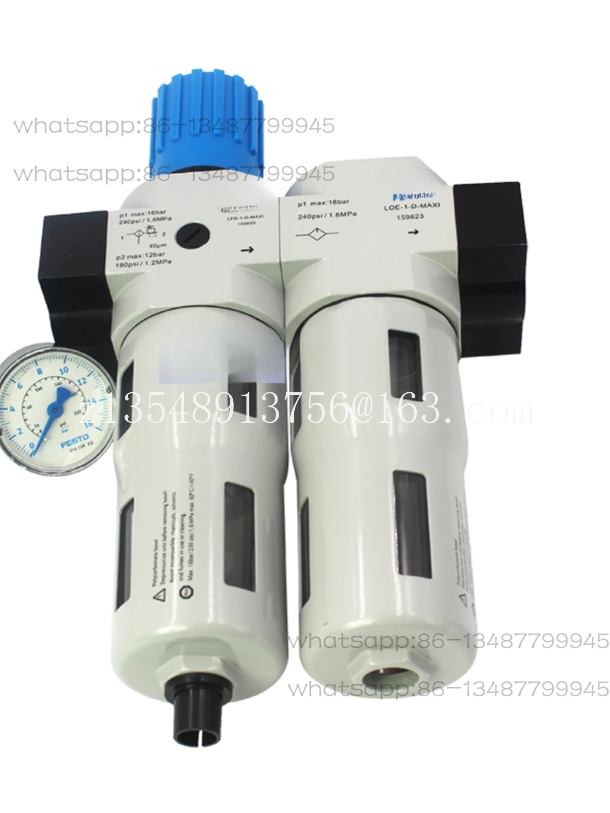 

Pressure regulating filter FRC-1-D-MAXI 159607-1/2-3/4-D-MAXI-A-MPA
