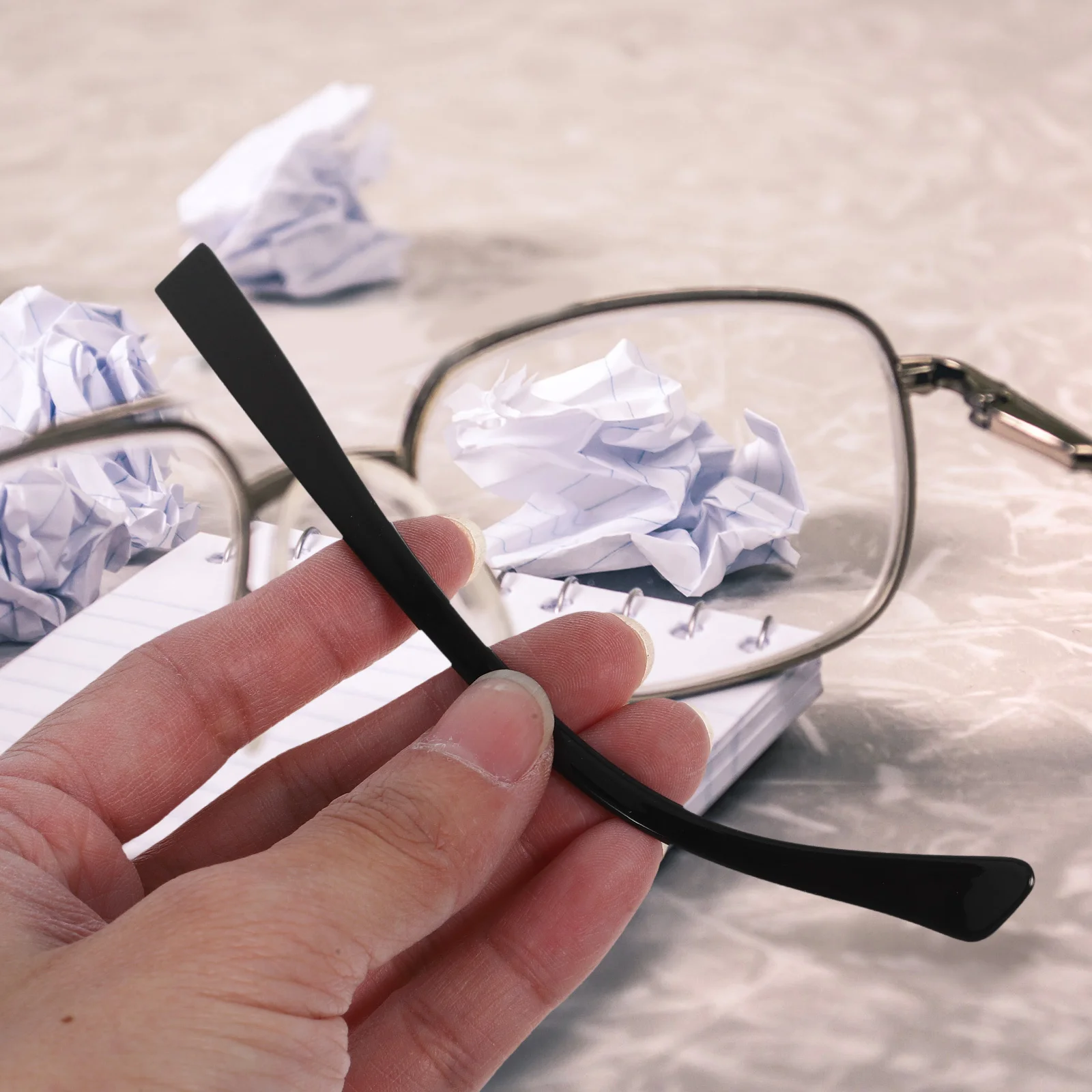 قطع غيار أرجل الأذرع النظارات لإصلاح النظارات ملحقات المعبد العالمية تخفيف ضغط الأذن نظارات السلامة #1