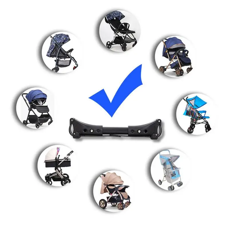 Stroller Two Babies Connector Baby Cart Assemble Connector Joint Linker Baby Cart Pushchair Connectors