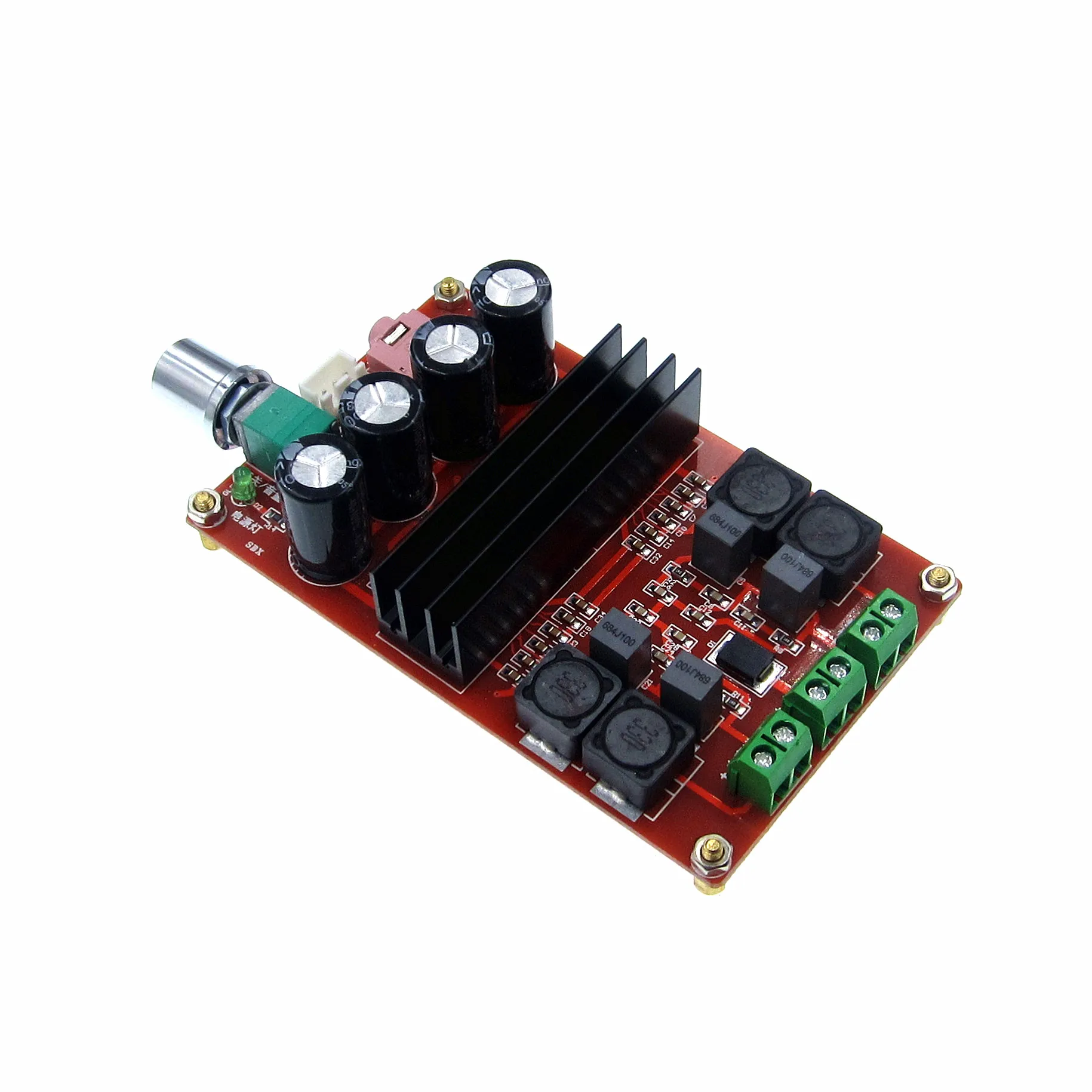 XH-M190 튜브 디지털 오디오 보드, 파워 오디오 앰프, 2.0 클래스 D 스테레오 HIFI 앰프, DC12-24V 2x100W, TDA3116D2, 신제품