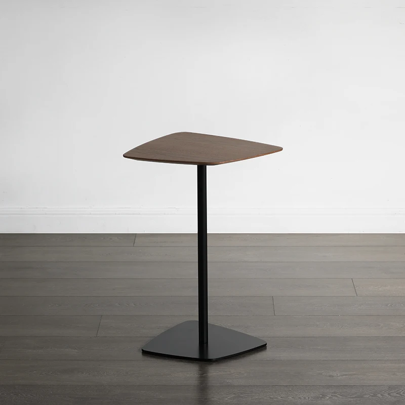 

MIC minimalist/Weasley irregular iron edge table with a few walnut colors