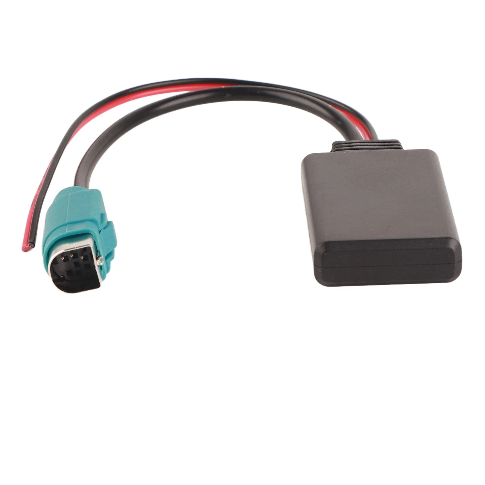 บลูทูธรถสาย AUX-In สำหรับอัลไพน์ DVA-9861Ri/IVA-D106R อะแดปเตอร์เสียงไร้สาย ABS 12V อินพุตเสริมเปลี่ยนสาย