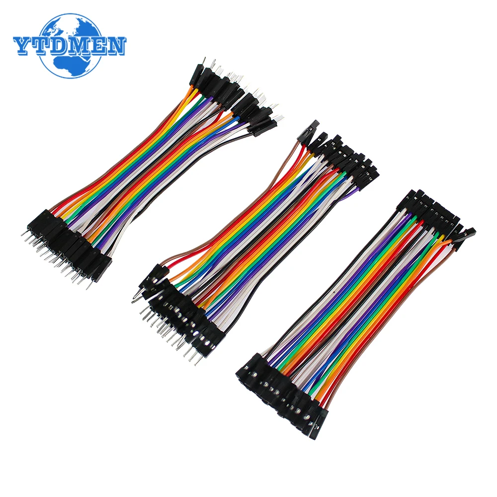 Breadboard 400 Point Solderless PCB Bread Board Jumper Wire Dupont Line 10cm/20cm 20pin/40pin Test Develop DIY for Arduino Kit