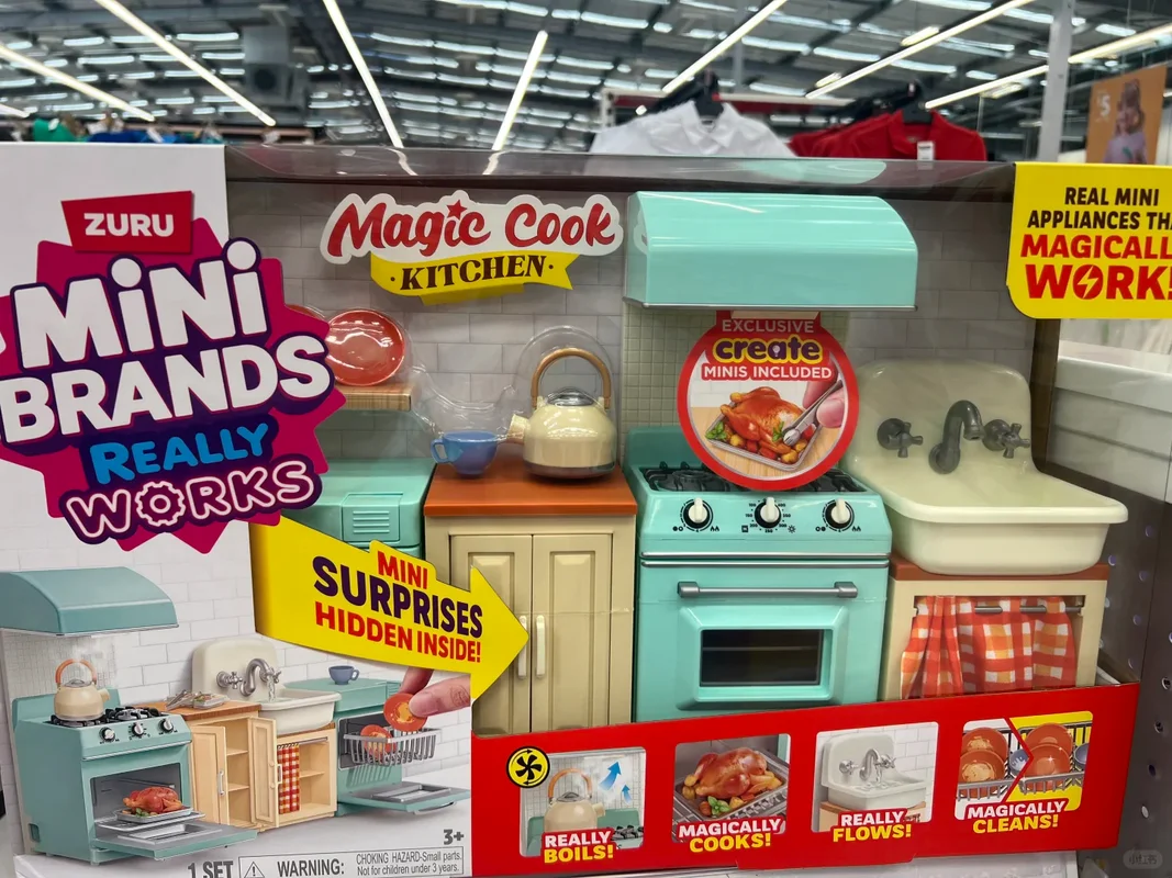 zuru-mini-brands-set-de-cocina-magica-en-miniatura-simulacion-de-cena-asada-juego-de-imitacion-adorno-decorativo-para-escritorio