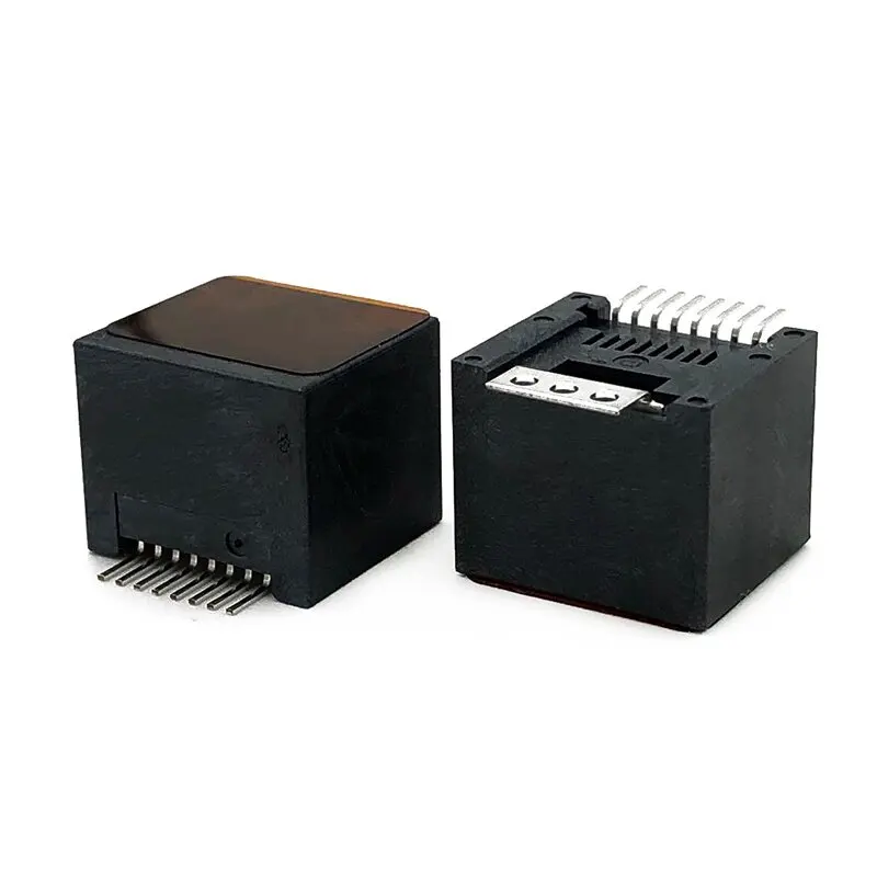 

12 шт., инверторный сетевой порт, патч-розетка RJ45, интерфейс 8P8C, 180 градусов, вертикальное материнское крепление, SMT, высокотемпературный материал