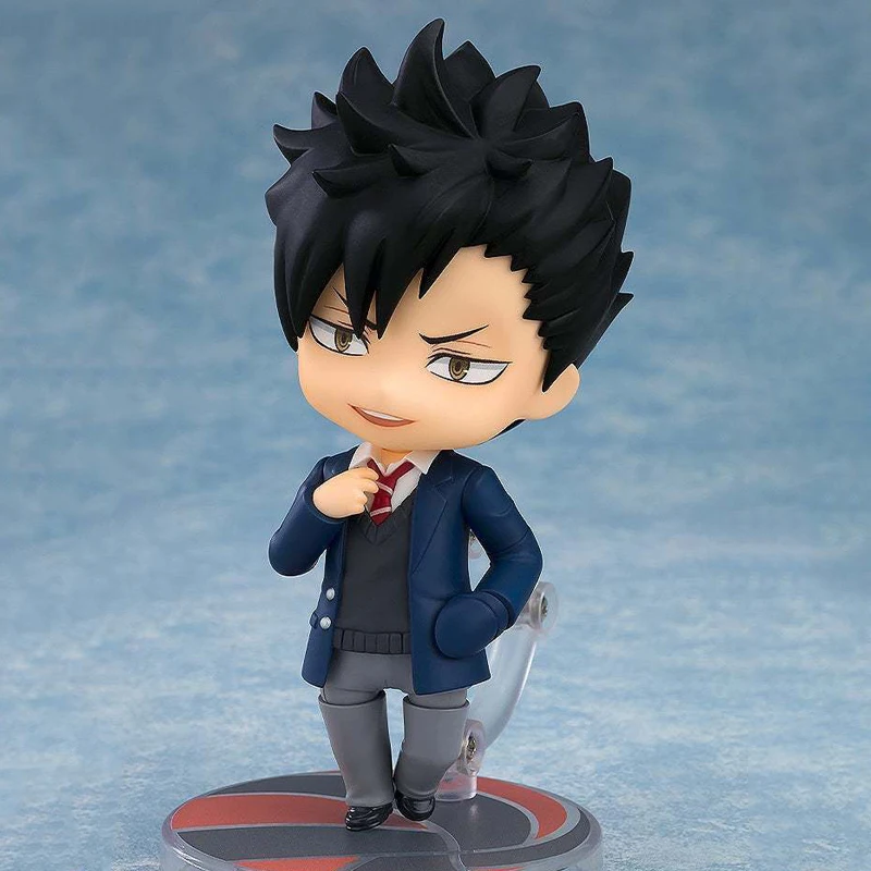 Haikyu!! Original goodsmile no.2661 kuroo tetsurou uniforme ver figura de ação decoração colecionável encaixotado modelo boneca ornamento