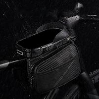 Bicycle Frame Top Tube Bag Waterproof Touchscreen Phone Holder Mountain Bike Bag for Road Mountain City Cycling Electric