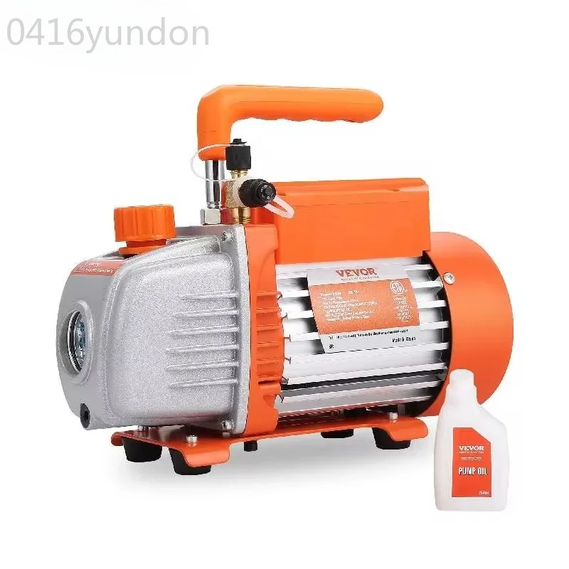 

VEVOR Vacuum Pump 1&2 Stage 3.5/5/7CFM AC120V Air Conditioning Conditioner Vacuum Pump for HVAC Repair Refrigeration Maintenance