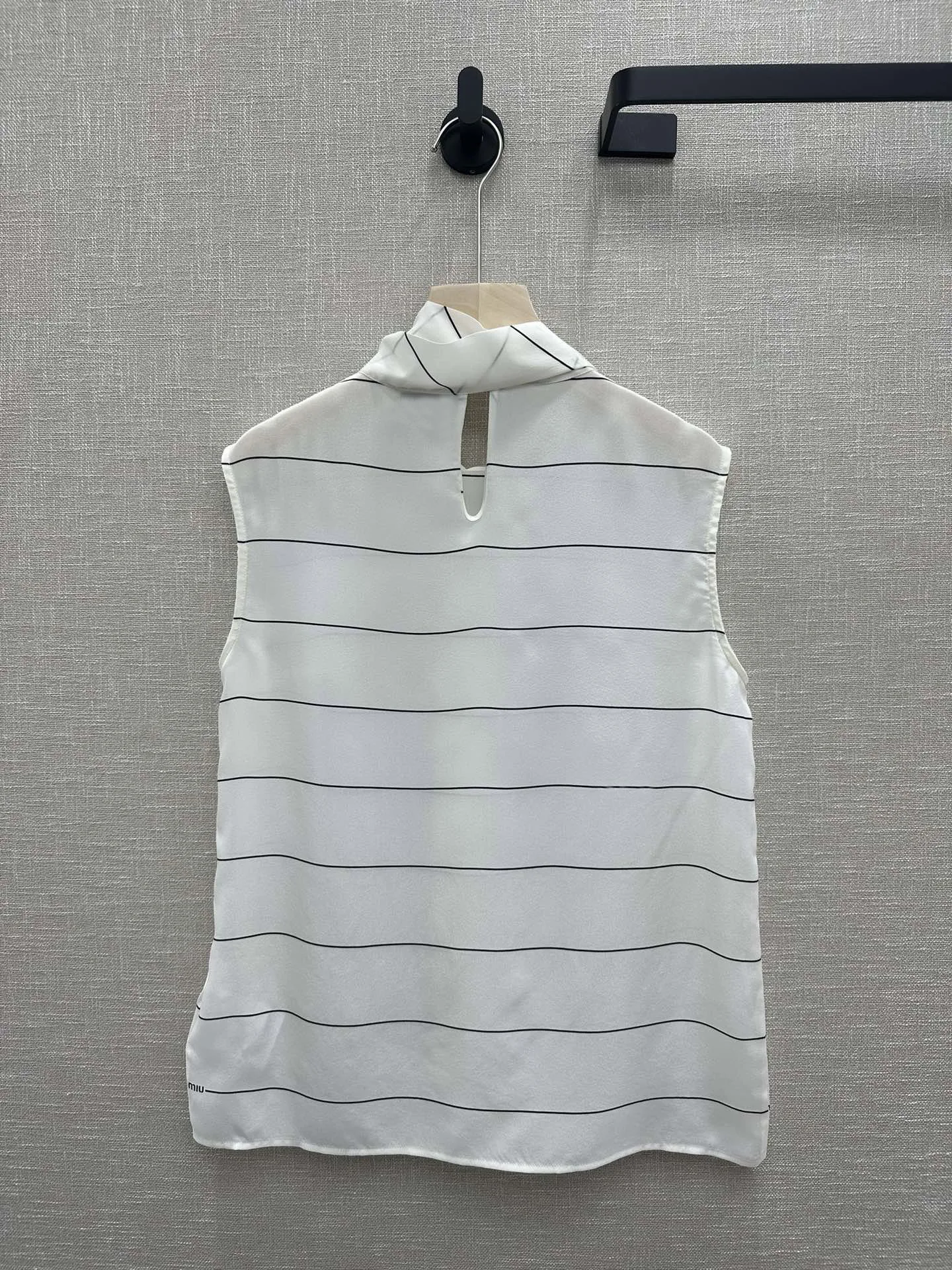 

2024 Women's Clothing striped ribbon vest Spring Summer New No.26