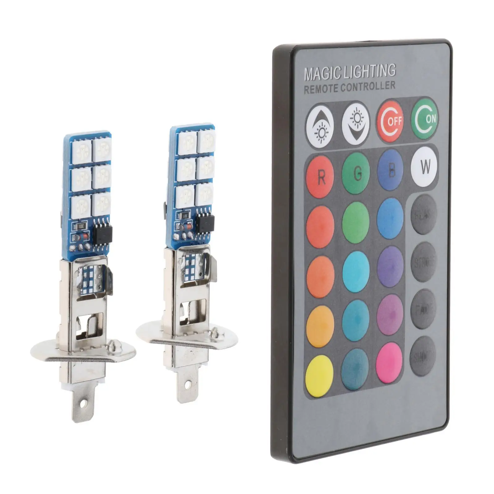 

Комплект RGB LED-фар для замены противотуманных фар: яркость и видимость в ночное время для вашего автомобиля