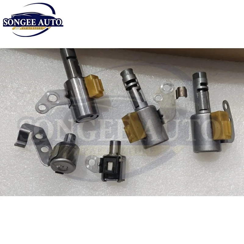 Transmission Solenoid Kit  5PCS U140E U241E  Fits For Lexus Toyota RAV4 CAMRY HIGHLANDER
